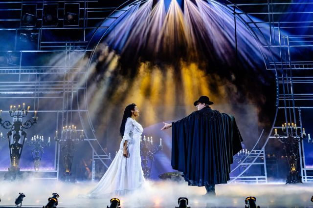 Phantom of the Opera at the Olivier Awards, photo by Danny Kaan