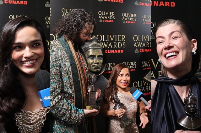 Rachel Zegler, James Hameed, Arti Shah and Rosamund Pike