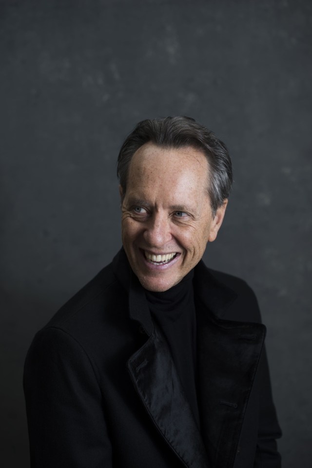 Richard E. Grant Headshot. Credit Pip Seed