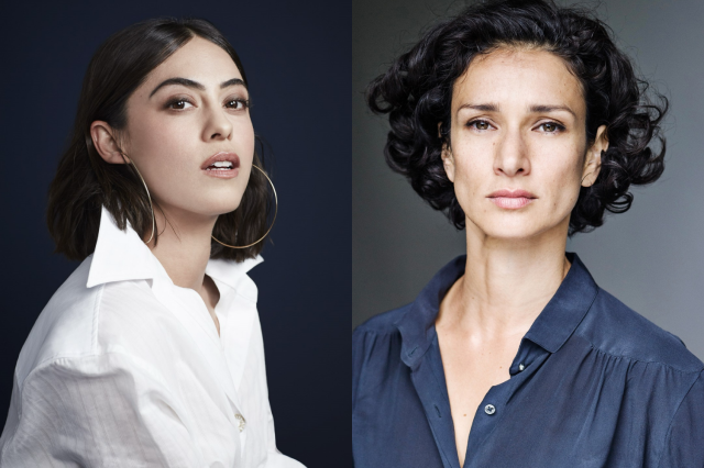 Rosa Salazar and Indira Varma, photos supplied by the Old Vic