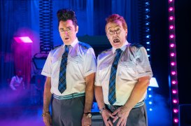 Alan Cumming and Forbes Masson in The High Life - The Musical