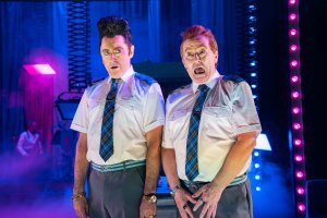 Alan Cumming and Forbes Masson in The High Life - The Musical