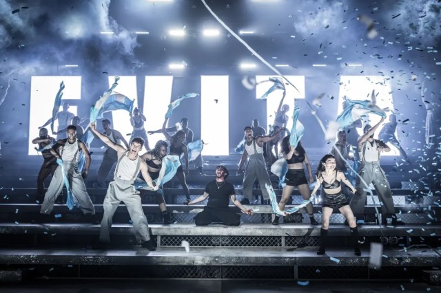 The West End cast of Evita