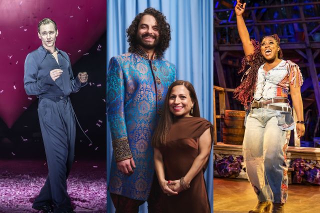 Tom Hiddleston in Much Ado About Nothing, James Hameed and Arti Shah, Georgina Onuorah Tom Hiddleston in Much Ado About Nothing, James Hameed and Arti Shah, Georgina Onuorah