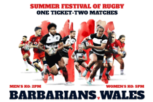 Barbarians v Wales