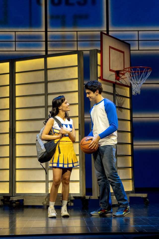 Abigail Amin (Ali Mills) and Gino Ochello (Daniel LaRusso) credit Manuel Harlan