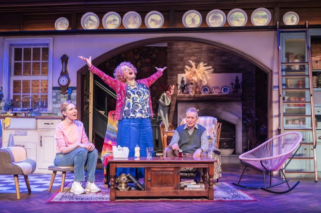 Allegra Elizabeth Bower, Maureen Lipman, John Middleton Photo Marc Brenner