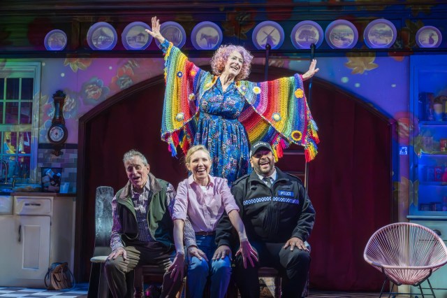 Allegra main image 1 Maureen Lipman John Middleton, Elizabeth Bower Bailey patrick Photo Marc Brenner