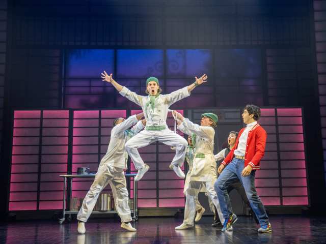 Finley Oliver (Freddie Fernandez) and Gino Ochello (Daniel LaRusso) credit Manuel Harlan