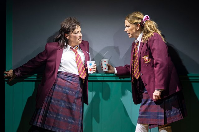 Ria Jones and Sally Ann Triplett in Fourteen Again
