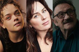 Francesca Mills, Jill Halfpenny and Paul Chuckle, photos by Phil Sharp, Rachell Smith and Artur Tixiliski