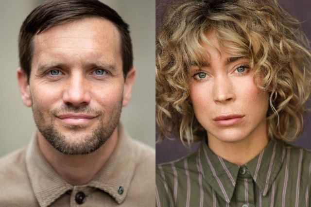 Jack Ashton and Jodie Steele, headshots supplied by the production