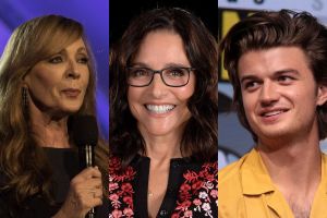 Joe Keery, Julia Louis Dreyfus and Alison Janney