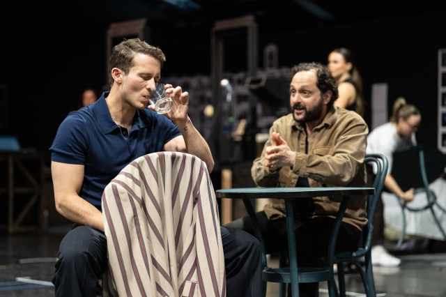 Joel Harper Jackson (Frank Sinatra) Lee Zarrett (George Evans) Pic by Craig Sugden 317