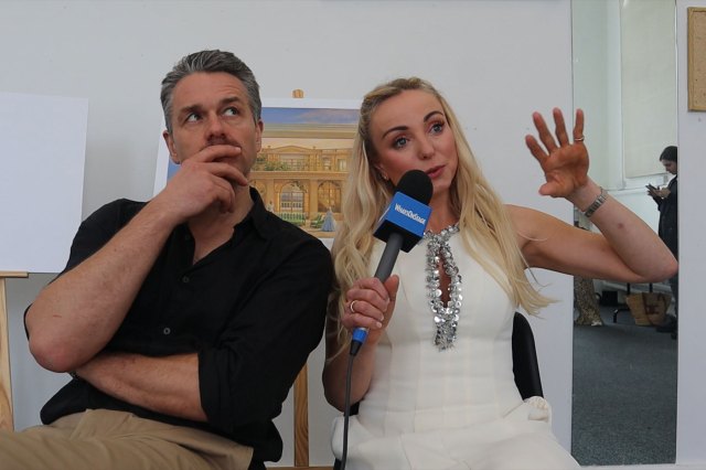 Julian Ovenden and Helen George
