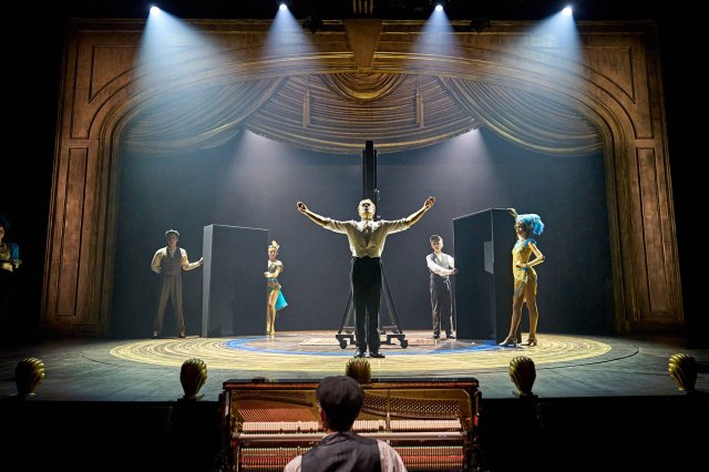 Magic 2 Hadley Fraser and the cast of Magic