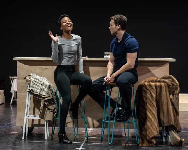 Melissa Nettleford (Billie Holiday) Joel Harper Jackson (Frank Sinatra) pic by Craig Sugden 340