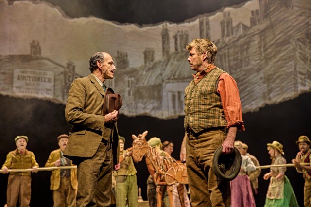 Nicholas Khan and Stephen Beckett in War Horse 2026 at the National Theatre (c) Brinkhoff Moegenburg 1136 0871