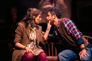Lydia White and Dylan Wood in Once