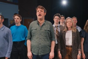 Matthew Woodyatt and the cast of Pride
