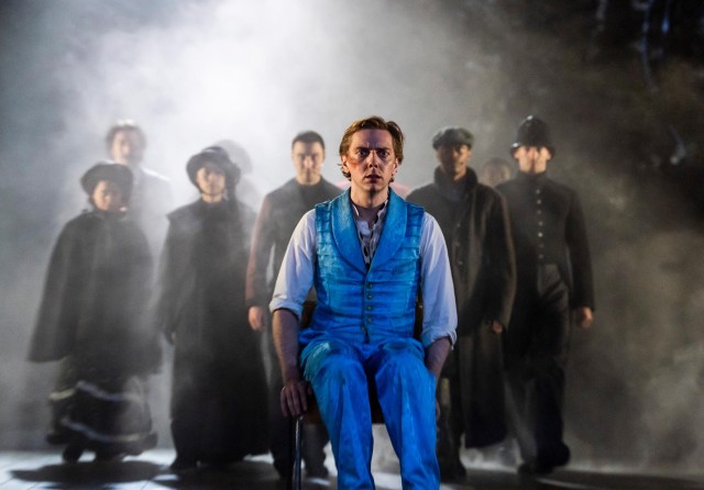Sherlock Holmes. Joshua James (Sherlock Holmes) & cast. Credit Tristram Kenton.