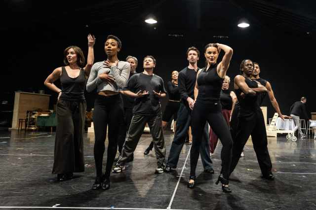 Sinatra The Musical in Rehearsal, pic by Craig Sugden 664