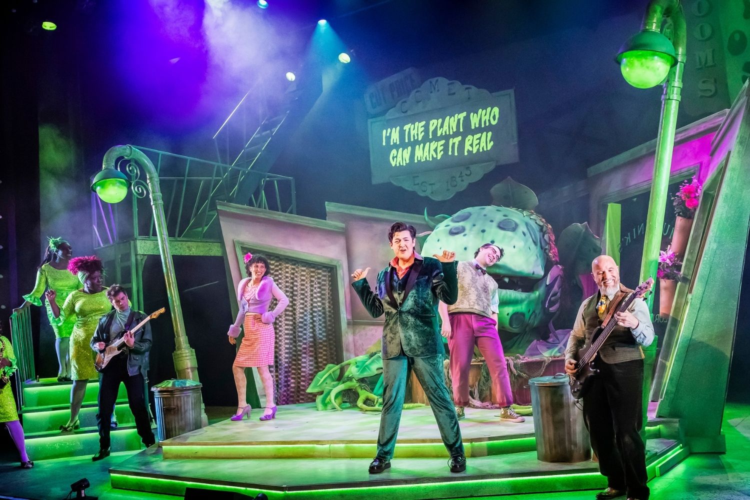 Little Shop of Horrors at Northern Stage and Derby Theatre – review