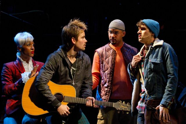 The Off Broadway cast of Rent