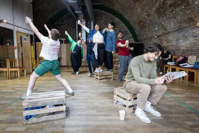 The cast of Redcliffe Rehearsals Images Photo credit Mark Senior 110