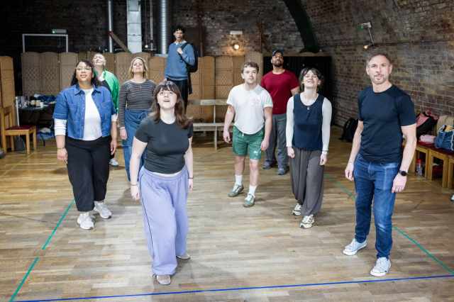 The cast of Redcliffe Rehearsals Images Photo credit Mark Senior 86