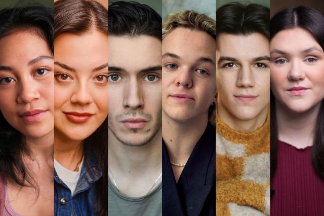 The principal cast for Ride the Cyclone (1)