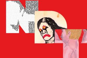 Artwork for the New Diorama Theatre season