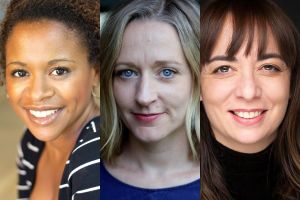 Ayesha Antoine, Sophie Russell and Patricia Rodriguez, headshots supplied by the RSC