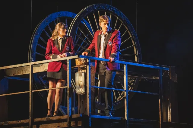 Brassed Off 3 Maddie Hansen and Frazer Hadfield in Brassed Off