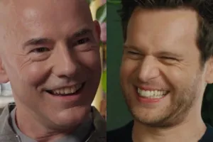 Daniel Evans and Jonathan Groff