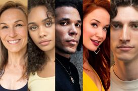 Five of the lead cast members