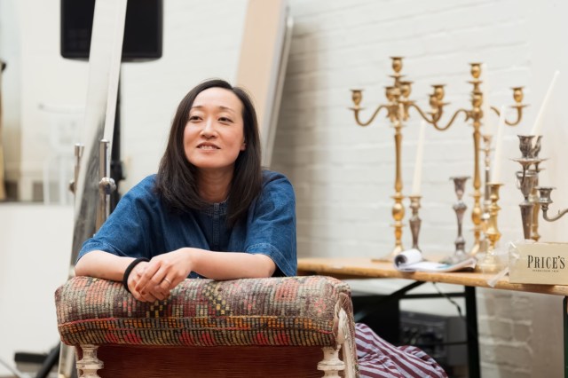 Gabby Wong (Understudy Alice) in rehearsal for The Misanthrope at the National Theatre. Photographer Marc Brenner 02204 Gabby Wong (Understudy Alice) in rehearsal for The Misanthrope at the National Theatre. Photographer Marc Brenner 02204