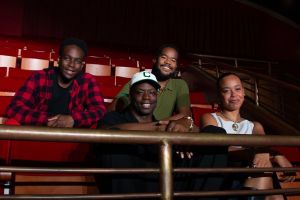 Justice Ezi, Kaleb D'Aguilar, Ryan Calais Cameron and Demi Wilson Smith, photo by Maddy Cavaliero Knox