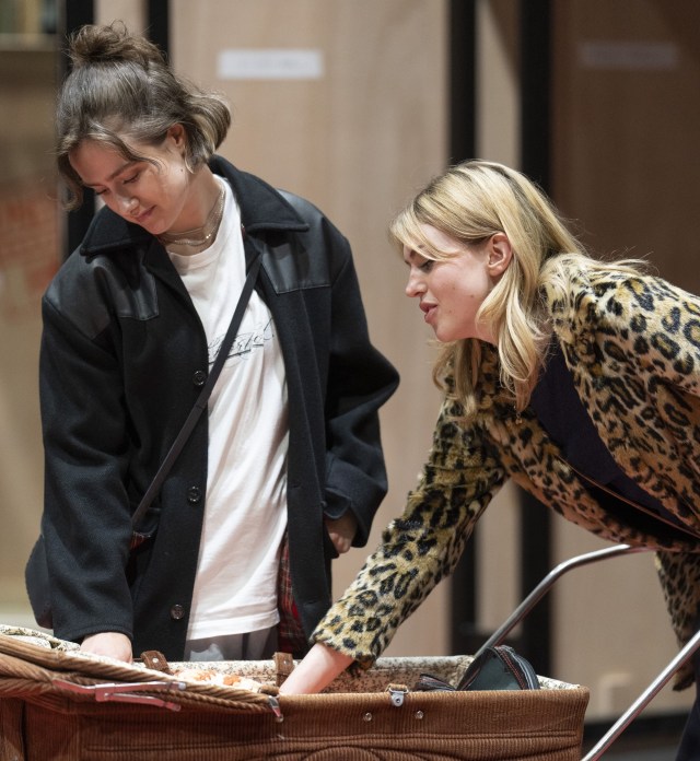 L R Sophie Hutchinson (Lizzie), Rosie Dignan (Alison). (Credit Hugo Glendinning) L R Sophie Hutchinson (Lizzie), Rosie Dignan (Alison). (Credit Hugo Glendinning)