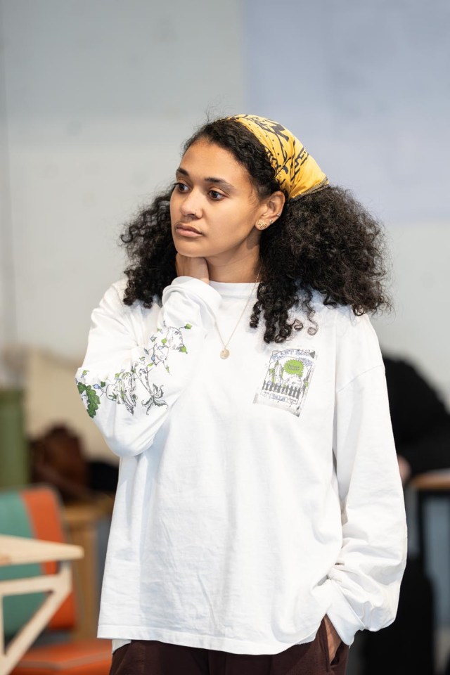 Natasha Cottriall (Joan The Susan Deys) in rehearsals for Fun Home at the Royal Exchange Theatre credit Johan Persson Natasha Cottriall (Joan The Susan Deys) in rehearsals for Fun Home at the Royal Exchange Theatre credit Johan Persson