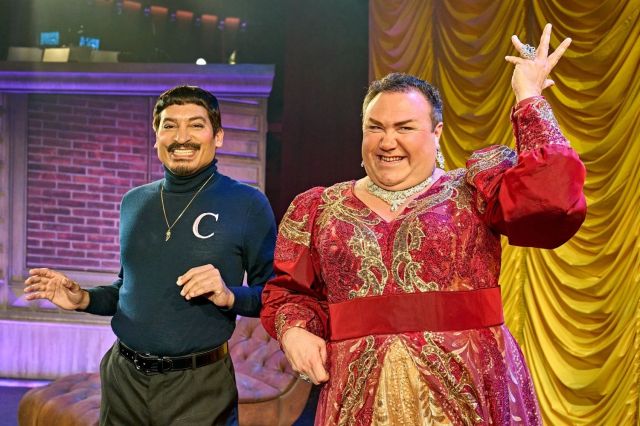 Raj Ghatak and Trevor Ashley in The Producers