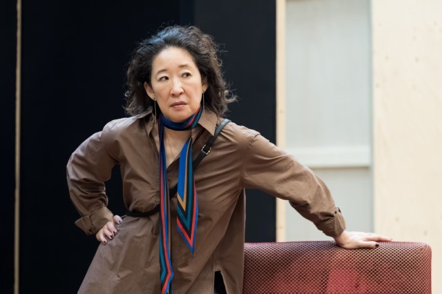 Sandra Oh (Alice) in rehearsal for The Misanthrope at the National Theatre. Photographer Marc Brenner 00859 Sandra Oh (Alice) in rehearsal for The Misanthrope at the National Theatre. Photographer Marc Brenner 00859