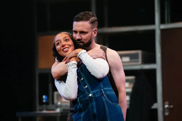 Adelle Leonce and Nick Blood in Sting