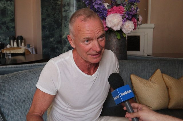 Sting in an interview with WhatsOnStage