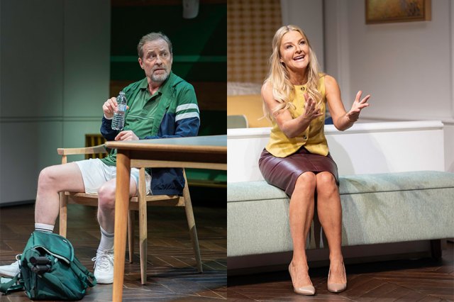 Ardal O’Hanlon and Sarah Hadland in The Truth