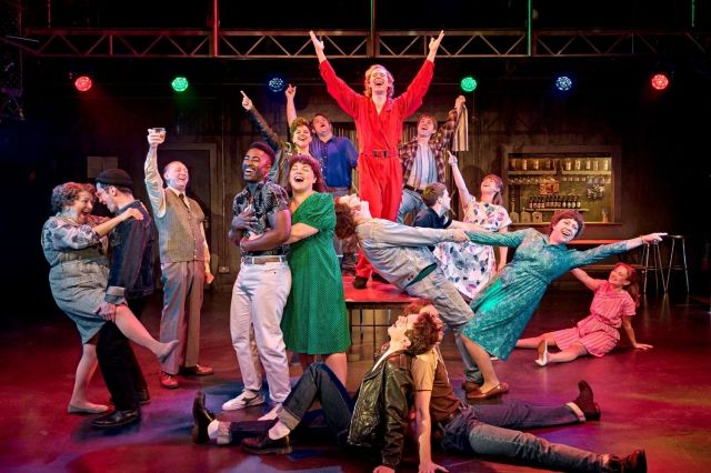 The cast of Pride at the National Theatre