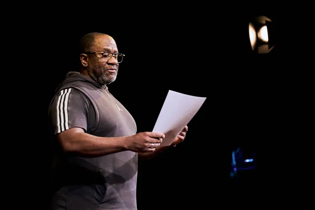 Lucian Msamati in White Rabbit Red Rabbit