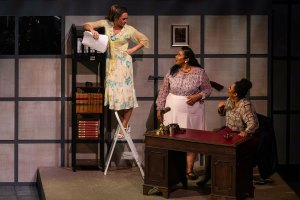 Karla Tracey, Kayla Carter, Jade Marvin in 9 to 5 the Musical