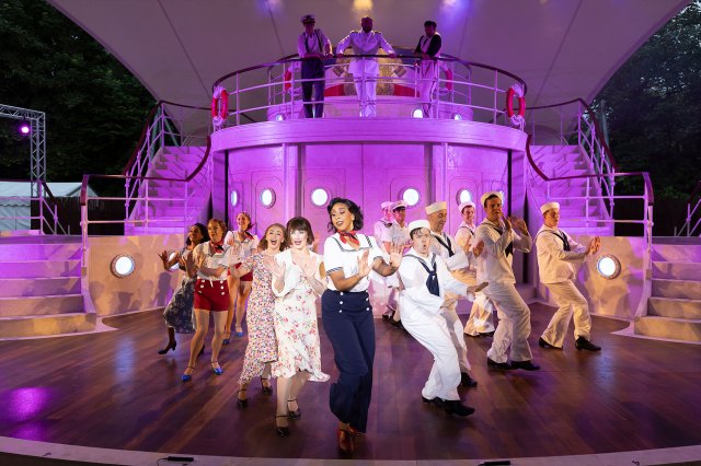 Anything Goes 2 Emily-Mae and the cast of Anything Goes