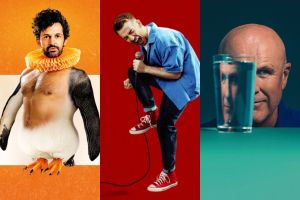 Artwork for the three shows